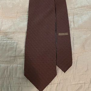 GIORGIO ARMANI SILK TIE